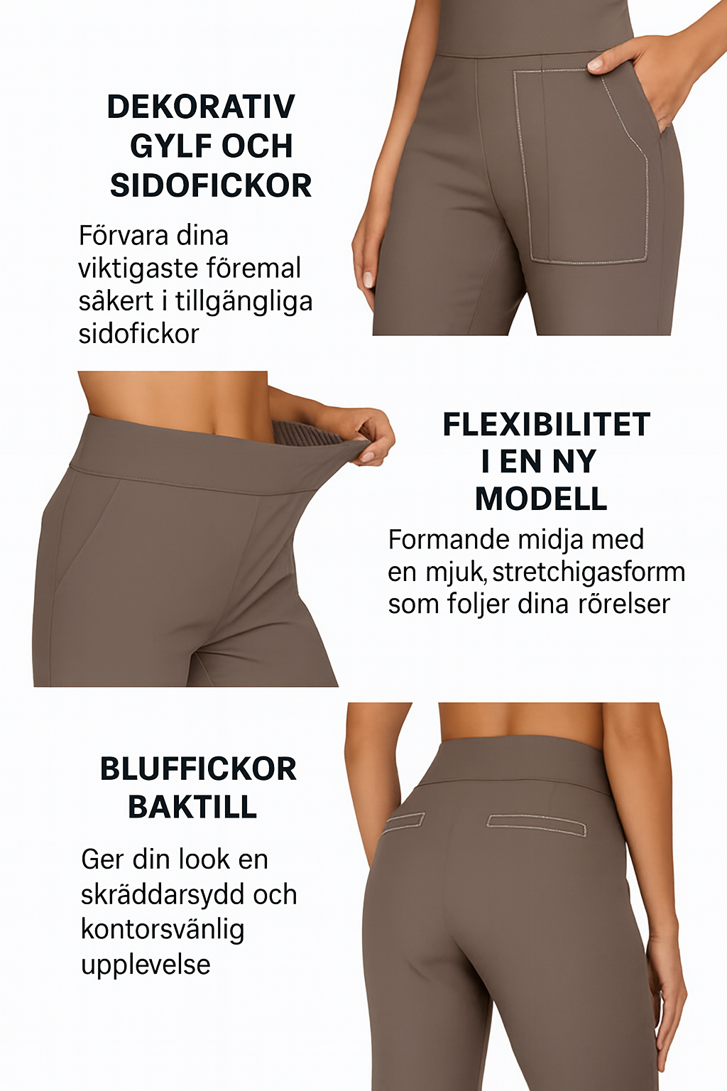 Stråla | de bekväma stretchbyxan för varje kvinna