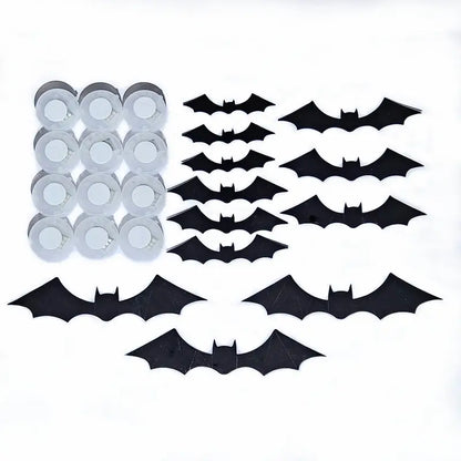 Spöklika Halloween LED-fladdermöss