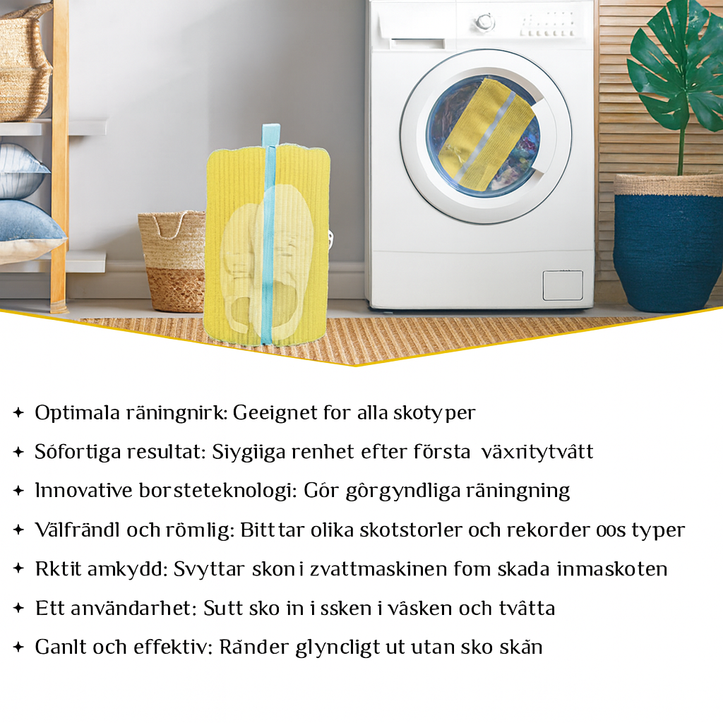 StepClean – Den Smarta Tvättlösningen för Skor
