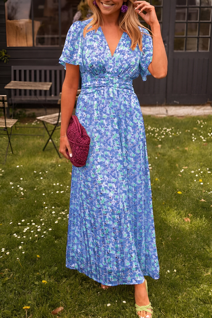 ASTRID™ | V-RINGAD MAXIKLÄNNING