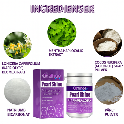 Lila Whitening Tandpulver