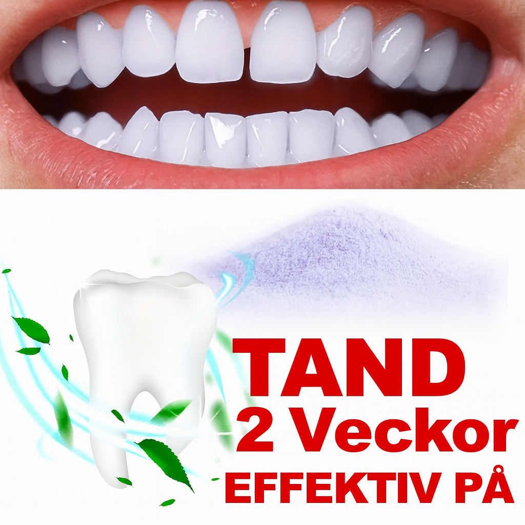 Lila Whitening Tandpulver
